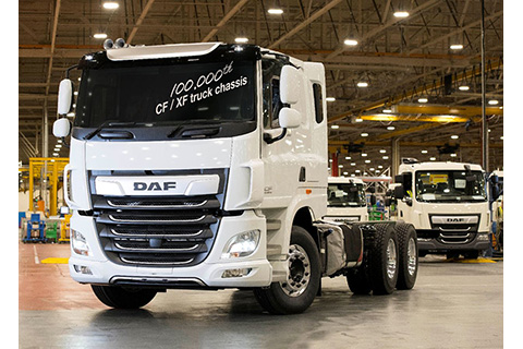 Leyland Trucks произведен 100 000-й грузовик DAF CF/XF